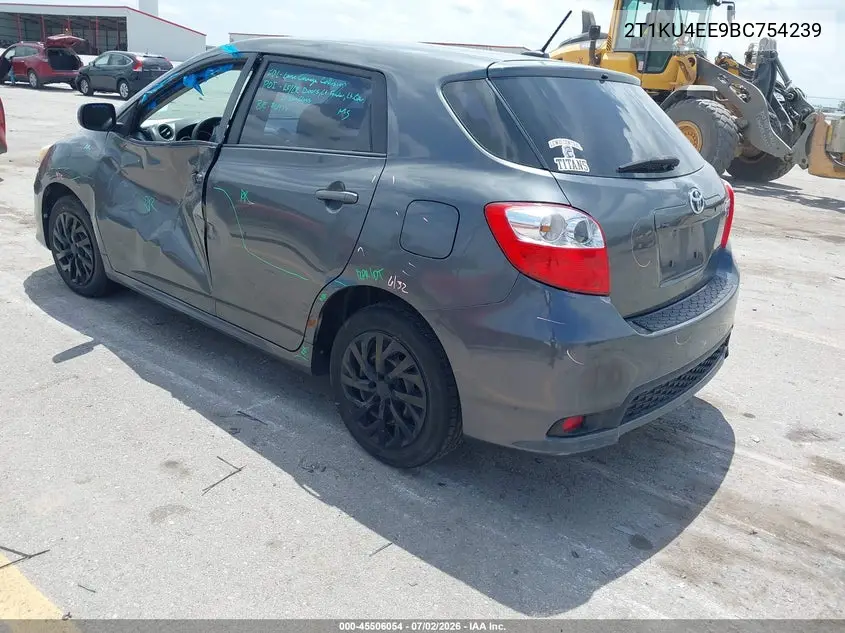 2011 Toyota Matrix VIN: 2T1KU4EE9BC754239 Lot: 45506054