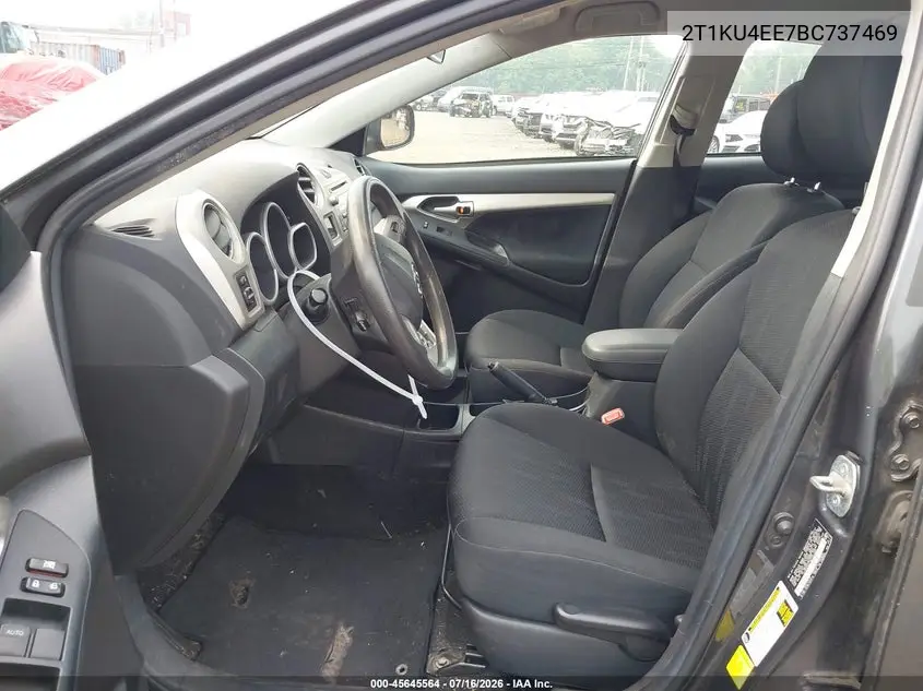 2011 Toyota Matrix VIN: 2T1KU4EE7BC737469 Lot: 45645564