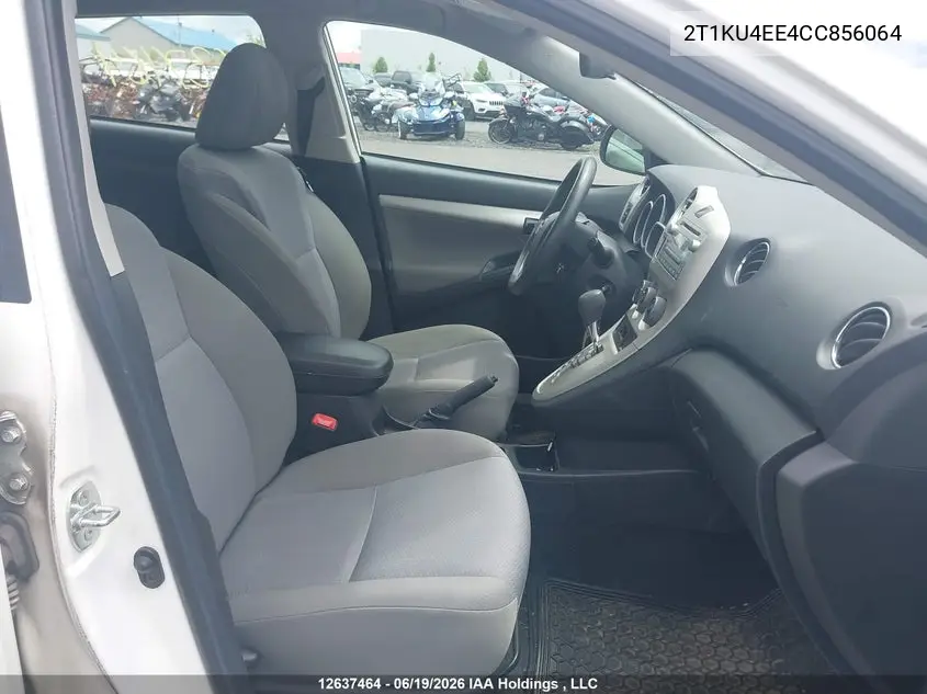 2012 Toyota Matrix VIN: 2T1KU4EE4CC856064 Lot: 12637464X