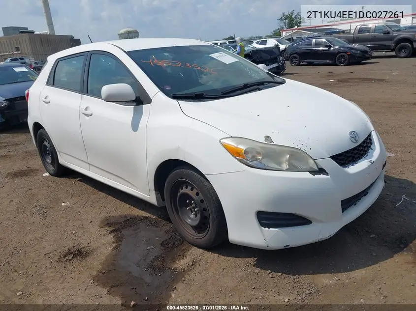 2013 Toyota Matrix L VIN: 2T1KU4EE1DC027261 Lot: 45523526