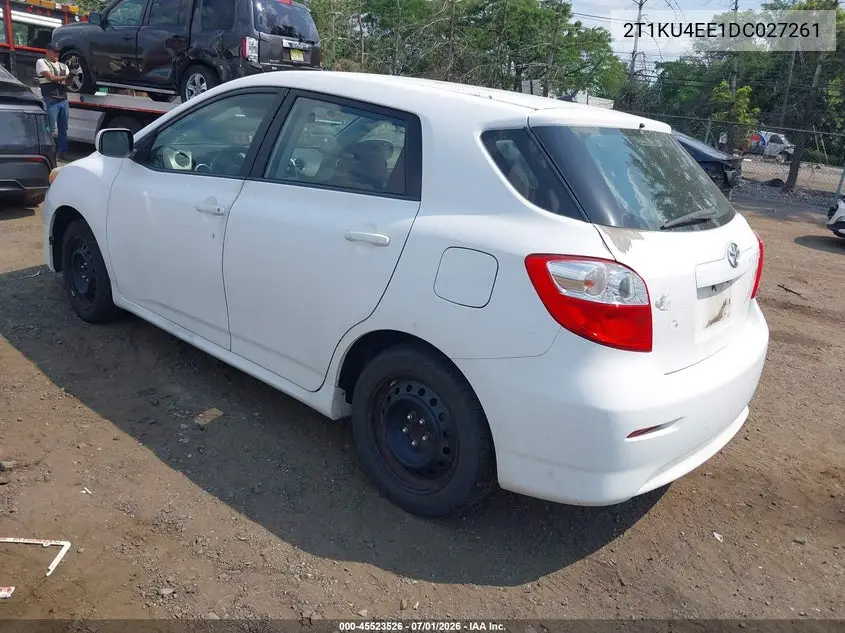 2013 Toyota Matrix L VIN: 2T1KU4EE1DC027261 Lot: 45523526