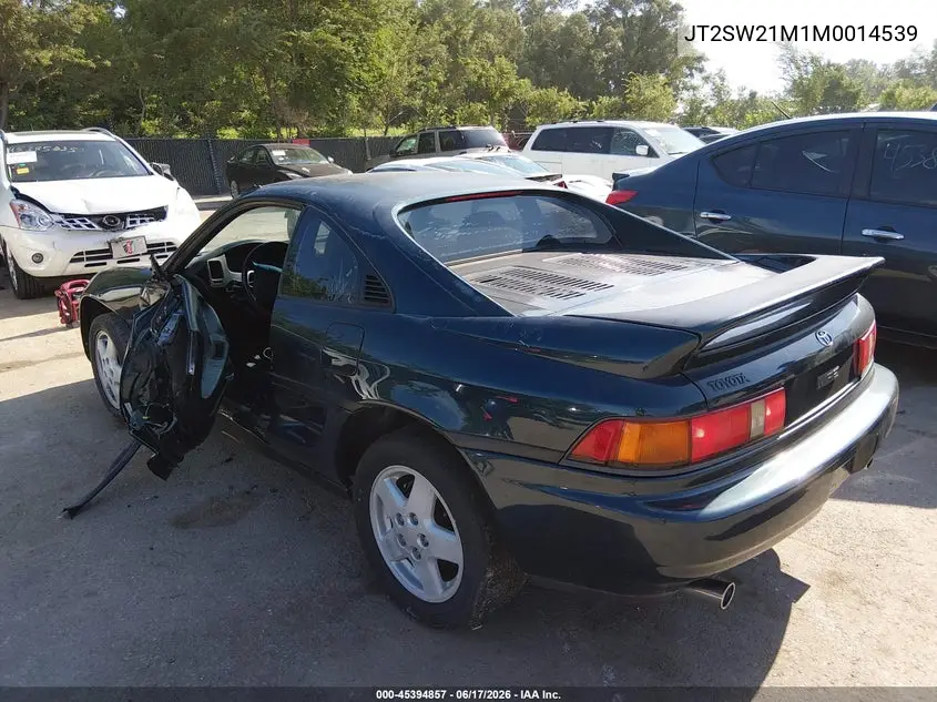 1991 Toyota Mr2 VIN: JT2SW21M1M0014539 Lot: 45394857