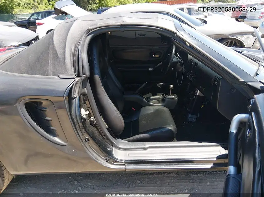 2003 Toyota Mr2 Spyder VIN: JTDFR320530058429 Lot: 45287914