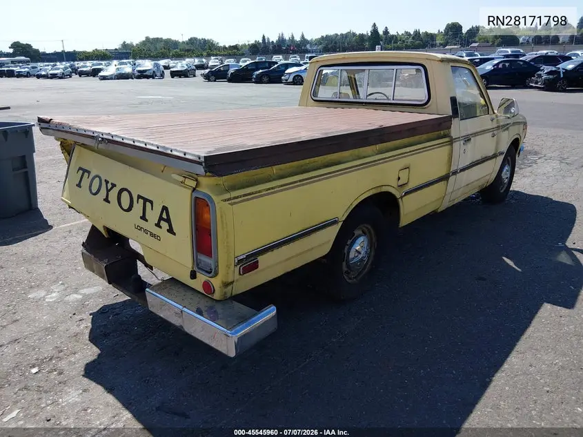 1978 Toyota Pickup VIN: RN28171798 Lot: 45545960