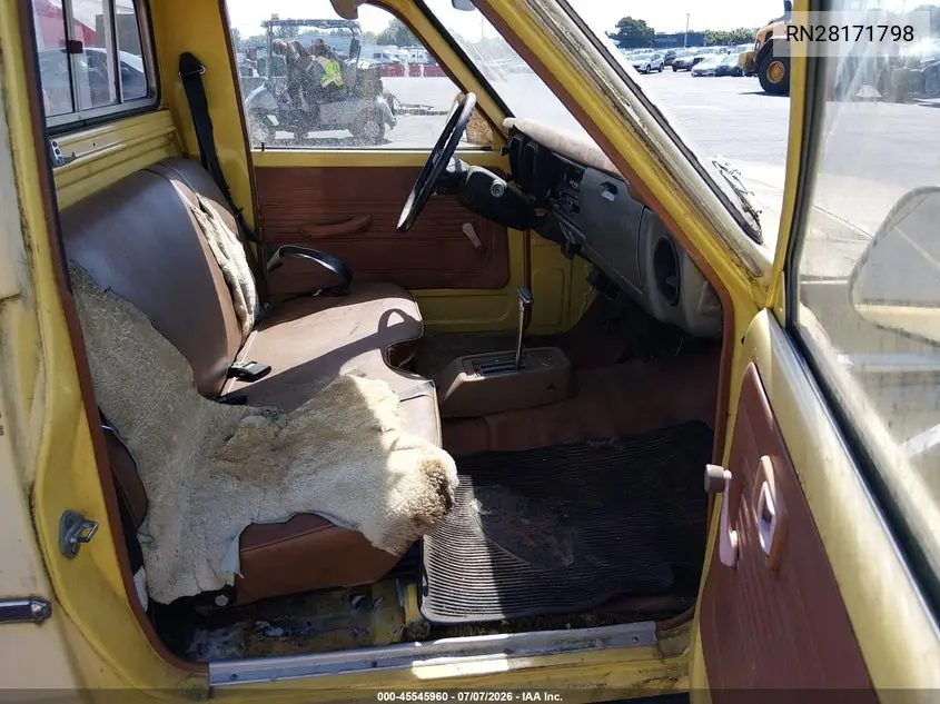 1978 Toyota Pickup VIN: RN28171798 Lot: 45545960