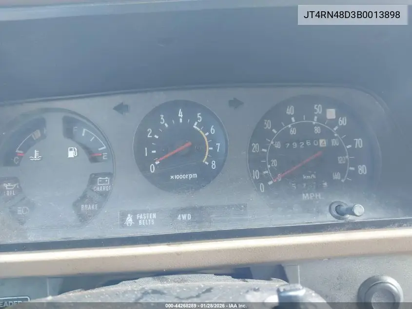 1981 Toyota Pickup Rn48 VIN: JT4RN48D3B0013898 Lot: 44268289