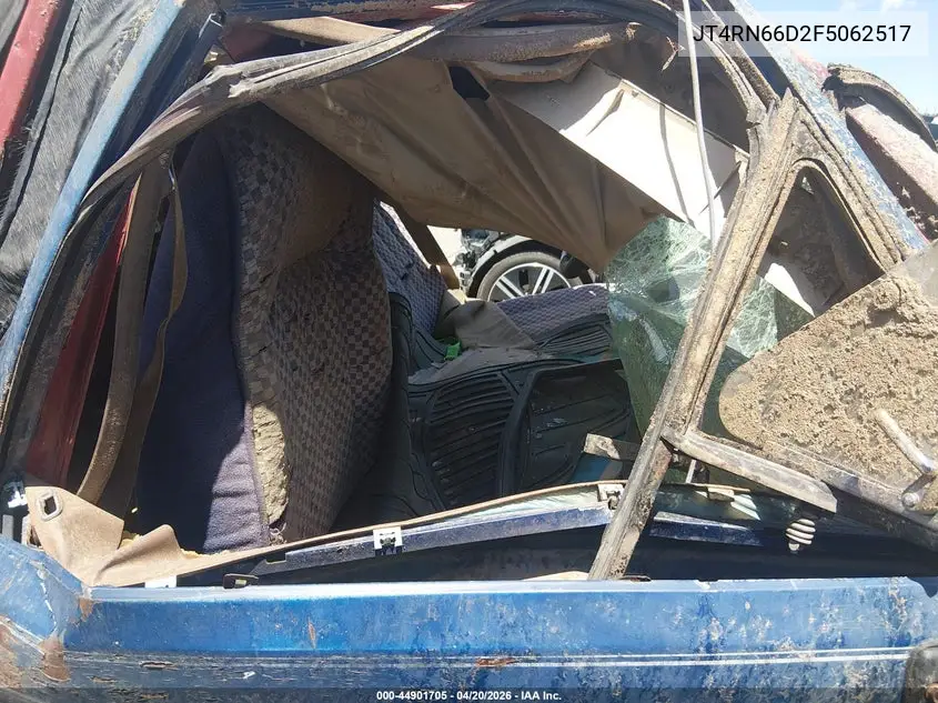 1985 Toyota Pickup Xtracab Rn66 Dlx VIN: JT4RN66D2F5062517 Lot: 44901705