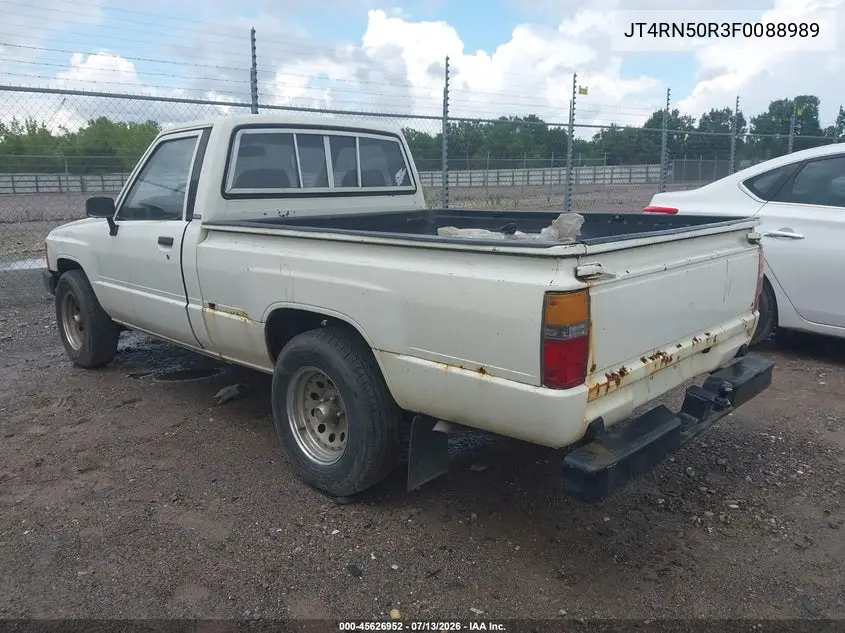 1985 Toyota Pickup 1/2 Ton Rn50 VIN: JT4RN50R3F0088989 Lot: 45626952