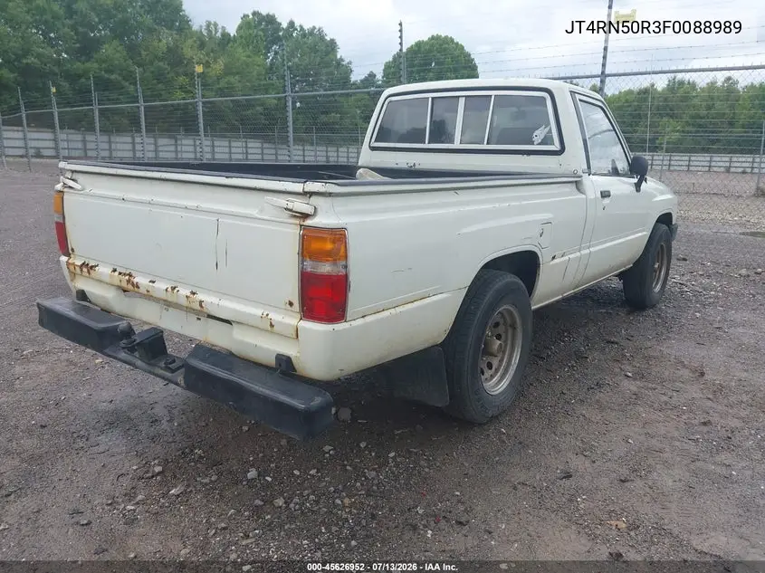 1985 Toyota Pickup 1/2 Ton Rn50 VIN: JT4RN50R3F0088989 Lot: 45626952