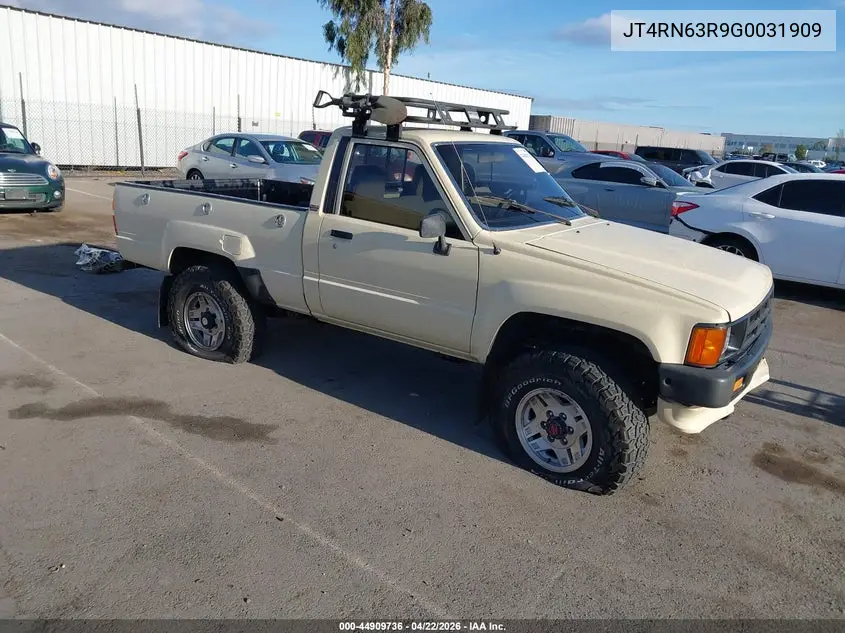 1986 Toyota Pickup Rn63 Std VIN: JT4RN63R9G0031909 Lot: 44909736