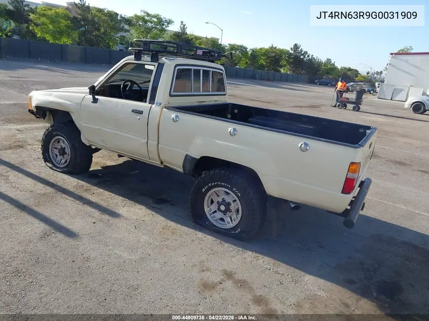 1986 Toyota Pickup Rn63 Std VIN: JT4RN63R9G0031909 Lot: 44909736