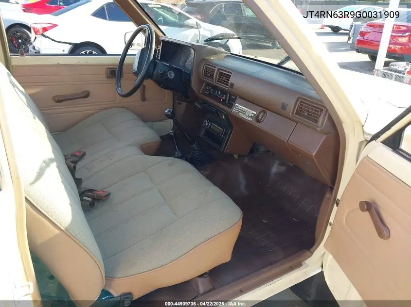 1986 Toyota Pickup Rn63 Std VIN: JT4RN63R9G0031909 Lot: 44909736