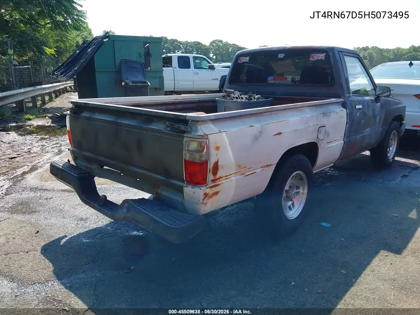 1987 Toyota Pickup Xtracab Rn67 Dlx VIN: JT4RN67D5H5073495 Lot: 45509638
