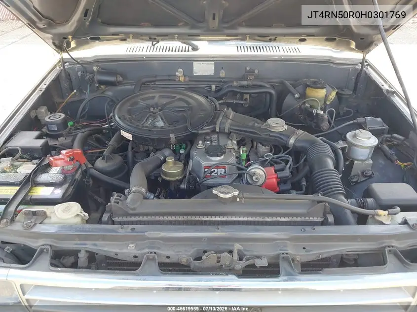 1987 Toyota Pickup 1/2 Ton Rn50 VIN: JT4RN50R0H0301769 Lot: 45619559