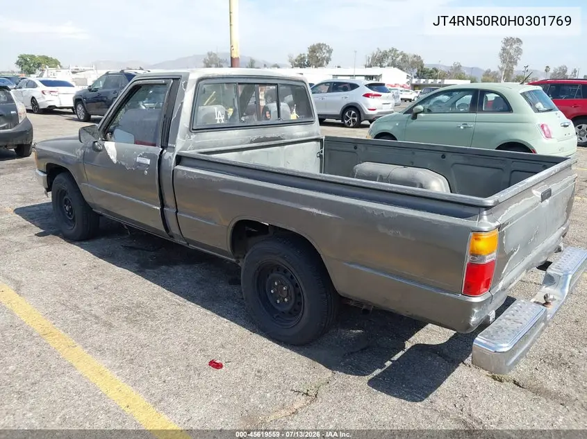 1987 Toyota Pickup 1/2 Ton Rn50 VIN: JT4RN50R0H0301769 Lot: 45619559