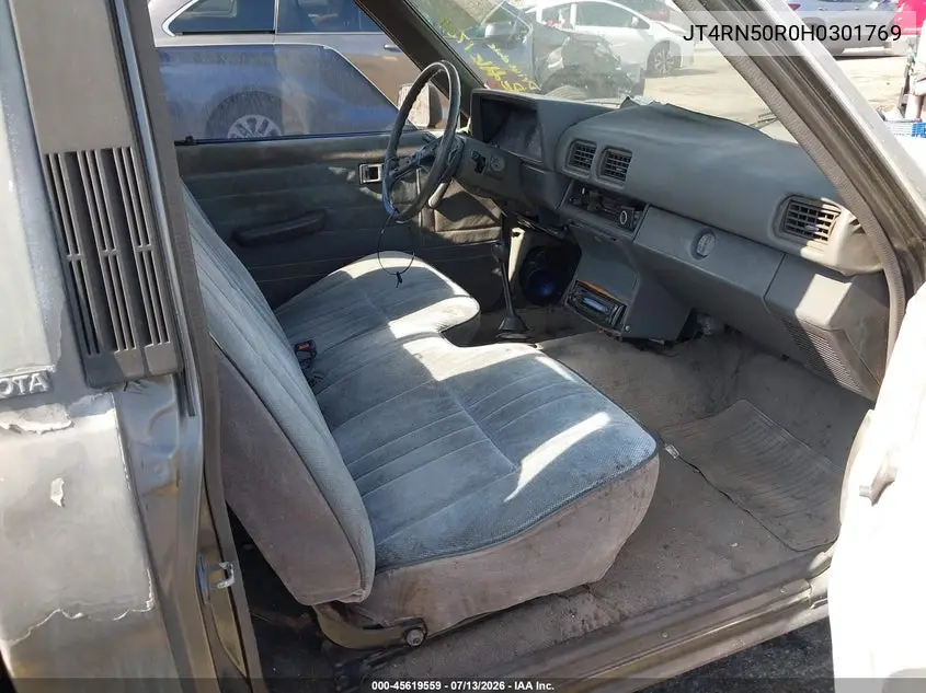 1987 Toyota Pickup 1/2 Ton Rn50 VIN: JT4RN50R0H0301769 Lot: 45619559