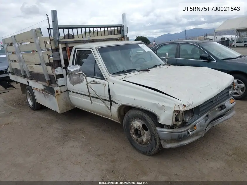 1988 Toyota Pickup Cab Chassis Rn75 VIN: JT5RN75T7J0021543 Lot: 45239060
