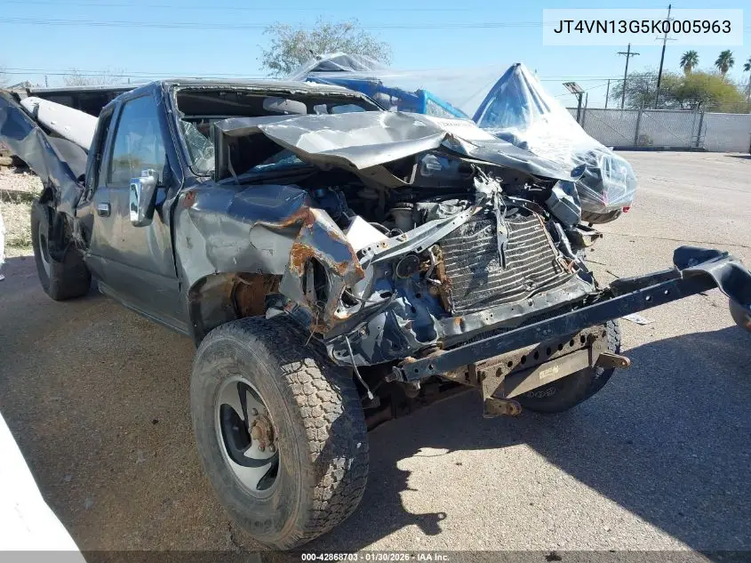1989 Toyota Pickup 1/2 Ton Ex Long Whlbs Sr5 VIN: JT4VN13G5K0005963 Lot: 42868703