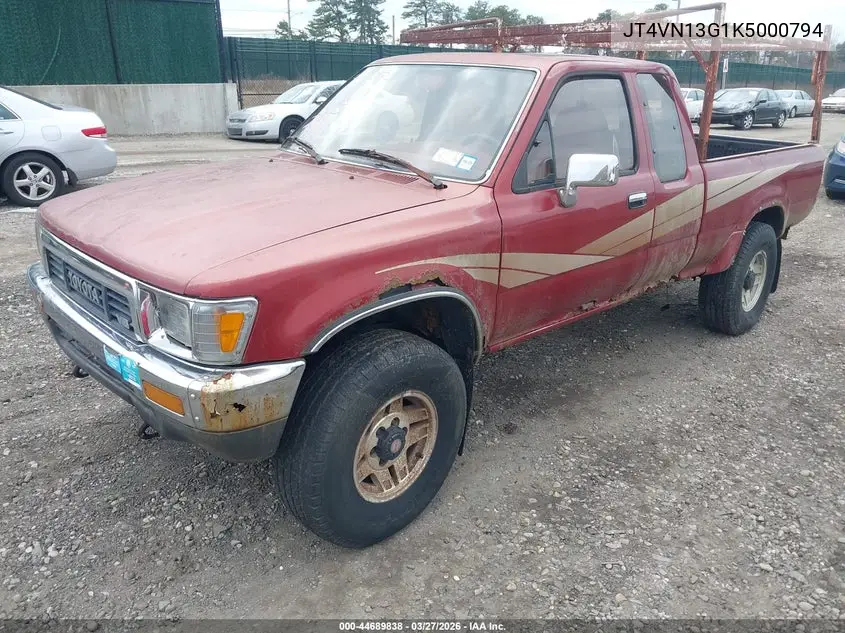 1989 Toyota Pickup 1/2 Ton Ex Long Whlbs Sr5 VIN: JT4VN13G1K5000794 Lot: 44689838