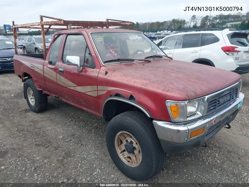 1989 Toyota Pickup 1/2 Ton Ex Long Whlbs Sr5 VIN: JT4VN13G1K5000794 Lot: 44689838