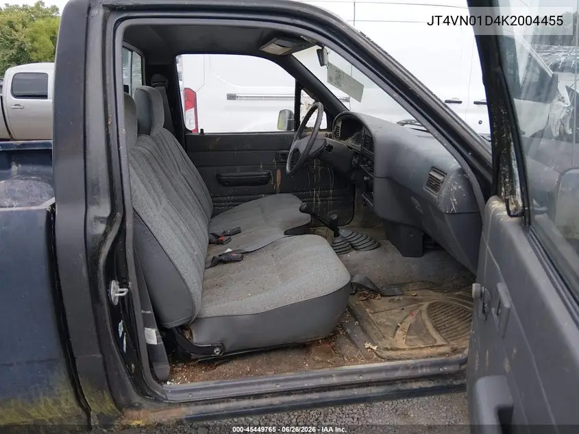 1989 Toyota Pickup 1/2 Ton Sht Wheelbase Dlx VIN: JT4VN01D4K2004455 Lot: 45449765