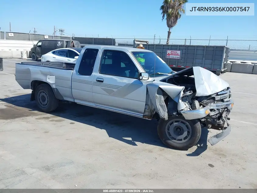 1989 Toyota Pickup 1/2 Ton Ex Lng Whlbase Sr VIN: JT4RN93S6K0007547 Lot: 45591423