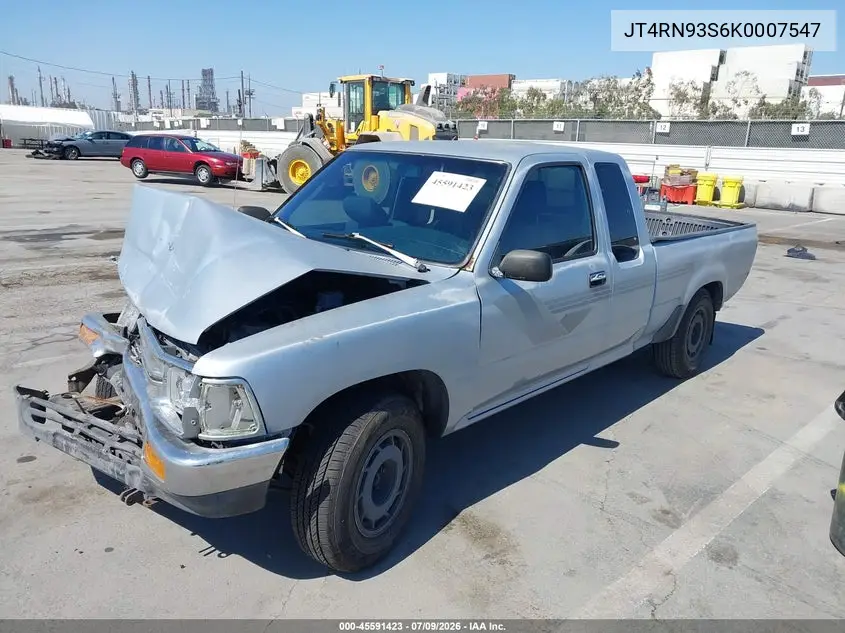 1989 Toyota Pickup 1/2 Ton Ex Lng Whlbase Sr VIN: JT4RN93S6K0007547 Lot: 45591423