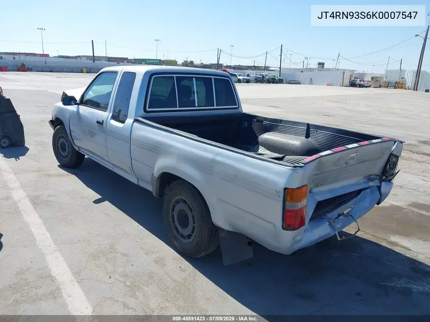 1989 Toyota Pickup 1/2 Ton Ex Lng Whlbase Sr VIN: JT4RN93S6K0007547 Lot: 45591423