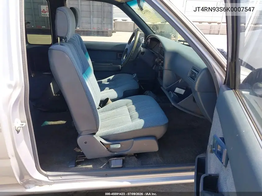 1989 Toyota Pickup 1/2 Ton Ex Lng Whlbase Sr VIN: JT4RN93S6K0007547 Lot: 45591423