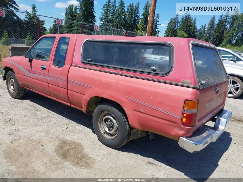 1990 Toyota Pickup 1/2 Ton Ex Lng Whlbse Dlx VIN: JT4VN93D9L5010317 Lot: 45398077