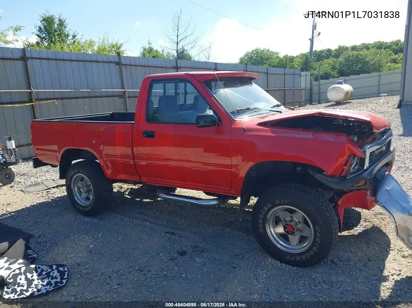 1990 Toyota Pickup 1/2 Ton Sht Wheelbase Dlx VIN: JT4RN01P1L7031838 Lot: 45404898
