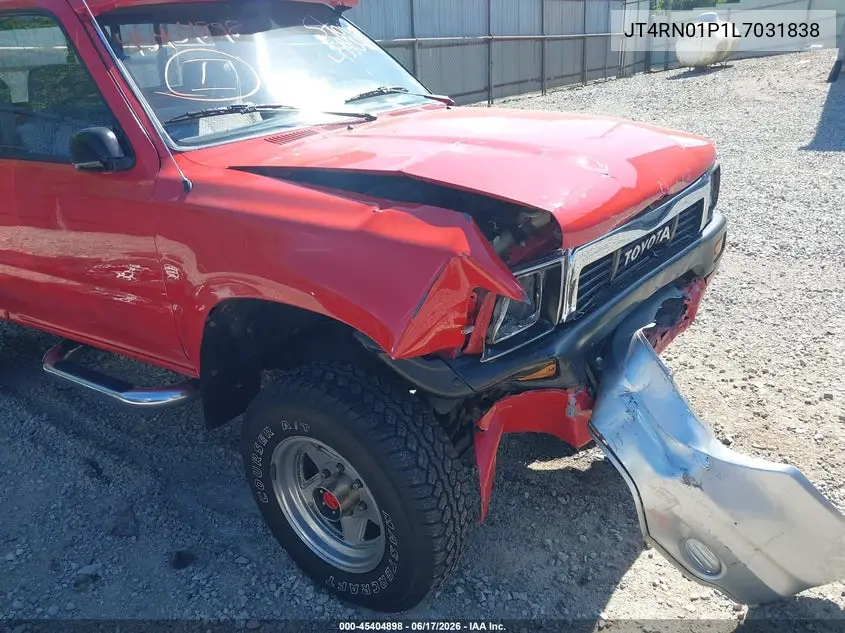 1990 Toyota Pickup 1/2 Ton Sht Wheelbase Dlx VIN: JT4RN01P1L7031838 Lot: 45404898