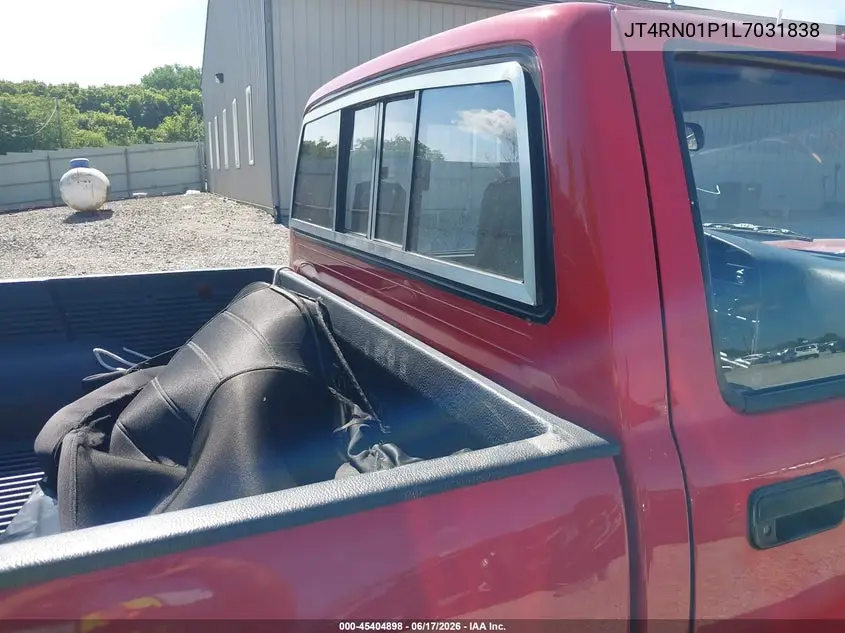 1990 Toyota Pickup 1/2 Ton Sht Wheelbase Dlx VIN: JT4RN01P1L7031838 Lot: 45404898