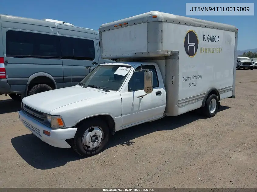 1990 Toyota Pickup Cab Chassis Super Long Wb VIN: JT5VN94T1L0019009 Lot: 45539750