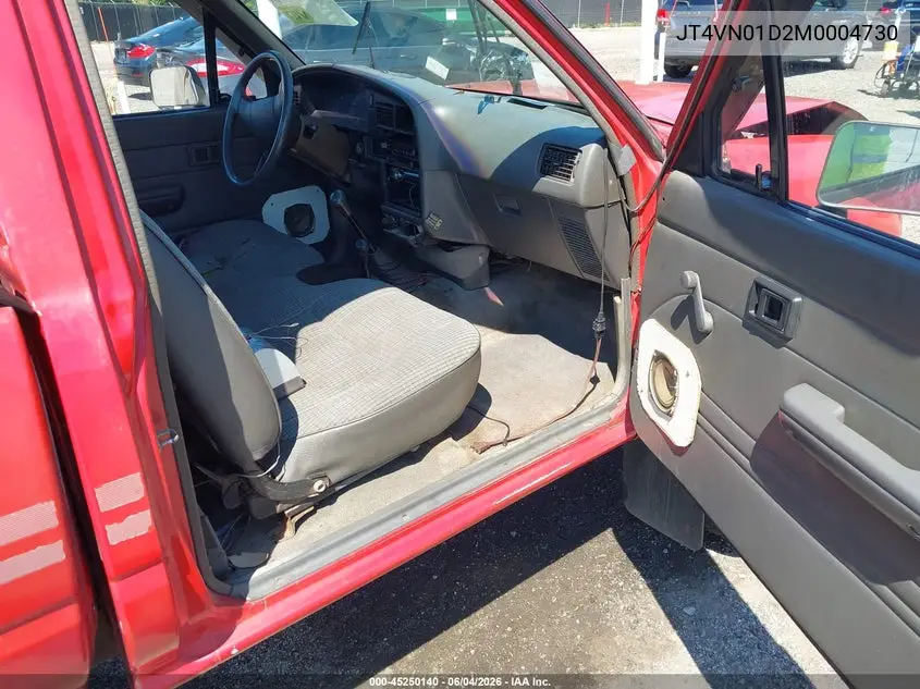 1991 Toyota Pickup 1/2 Ton Sht Wheelbase Dlx VIN: JT4VN01D2M0004730 Lot: 45250140