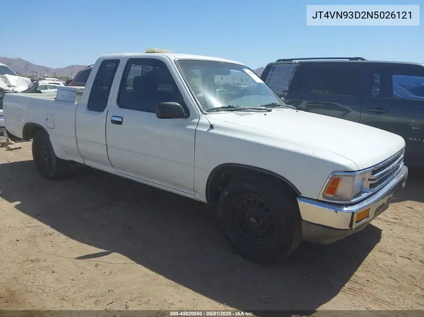 1992 Toyota Pickup 1/2 Ton Ex Lng Whlbse Dlx VIN: JT4VN93D2N5026121 Lot: 45020550