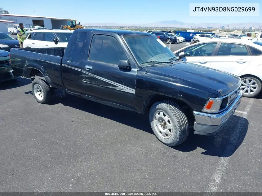 1992 Toyota Pickup 1/2 Ton Ex Lng Whlbse Dlx VIN: JT4VN93D8N5029699 Lot: 45167990