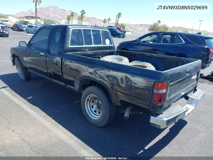1992 Toyota Pickup 1/2 Ton Ex Lng Whlbse Dlx VIN: JT4VN93D8N5029699 Lot: 45167990