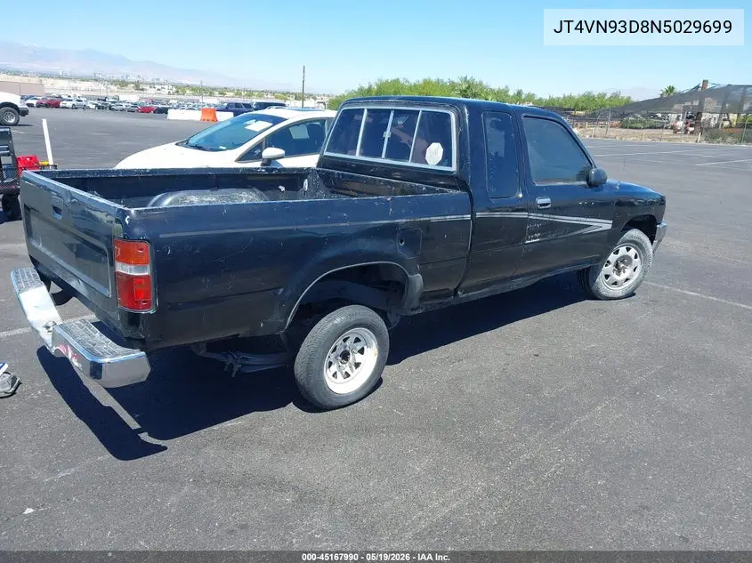 1992 Toyota Pickup 1/2 Ton Ex Lng Whlbse Dlx VIN: JT4VN93D8N5029699 Lot: 45167990
