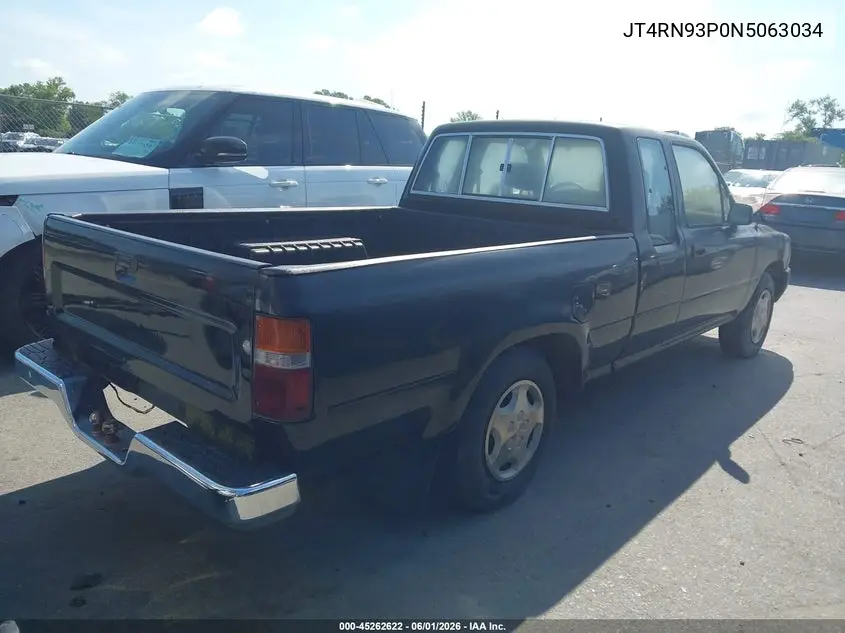1992 Toyota Pickup 1/2 Ton Ex Lng Whlbse Dlx VIN: JT4RN93P0N5063034 Lot: 45262622