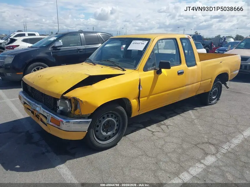 1993 Toyota Pickup 1/2 Ton Ex Long Whlbse Dx VIN: JT4VN93D1P5038666 Lot: 45044766