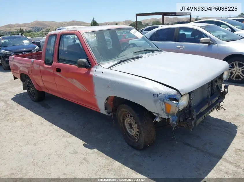 1993 Toyota Pickup 1/2 Ton Ex Long Whlbse Dx VIN: JT4VN93D4P5038225 Lot: 45185007