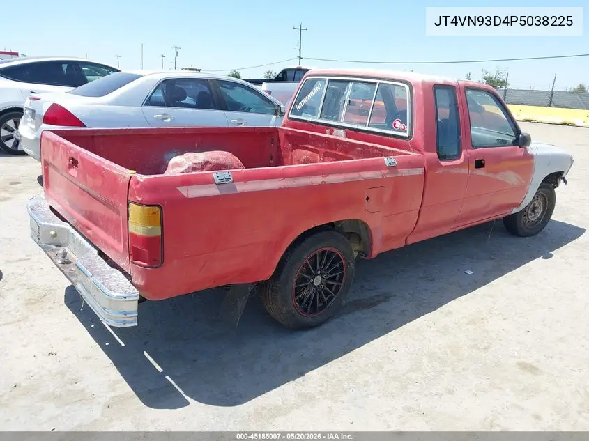 1993 Toyota Pickup 1/2 Ton Ex Long Whlbse Dx VIN: JT4VN93D4P5038225 Lot: 45185007