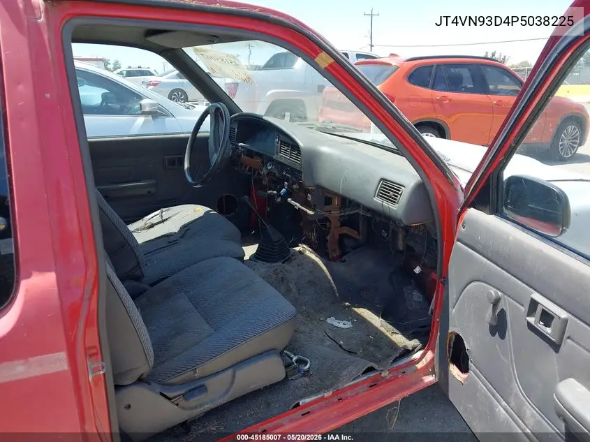 1993 Toyota Pickup 1/2 Ton Ex Long Whlbse Dx VIN: JT4VN93D4P5038225 Lot: 45185007