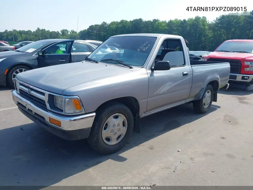 1993 Toyota Pickup 1/2 Ton Short Whlbse Dx VIN: 4TARN81PXPZ089015 Lot: 45330670