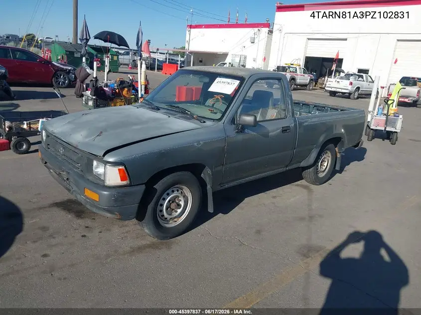 1993 Toyota Pickup 1/2 Ton Short Whlbase Stb VIN: 4TARN81A3PZ102831 Lot: 45397837