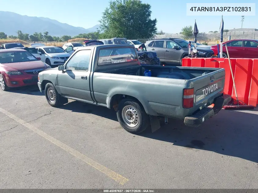 1993 Toyota Pickup 1/2 Ton Short Whlbase Stb VIN: 4TARN81A3PZ102831 Lot: 45397837