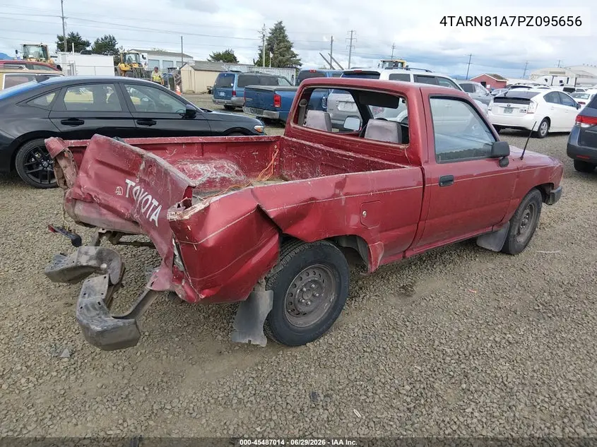 1993 Toyota Pickup 1/2 Ton Short Whlbase Stb VIN: 4TARN81A7PZ095656 Lot: 45487014