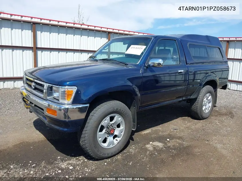 1993 Toyota Pickup 1/2 Ton Short Whlbse Dx VIN: 4TARN01P1PZ058673 Lot: 45526925