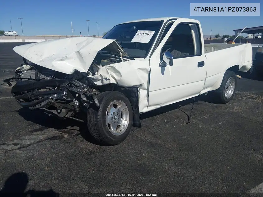 1993 Toyota Pickup 1/2 Ton Short Whlbase Stb VIN: 4TARN81A1PZ073863 Lot: 45535767